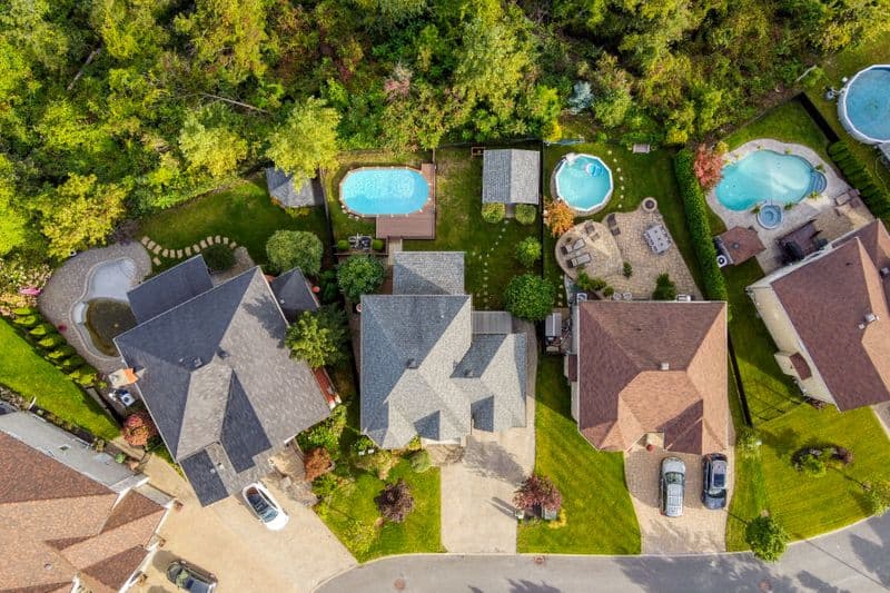 Drone portfolio example 2 - Professional real estate photography by Hausvalet